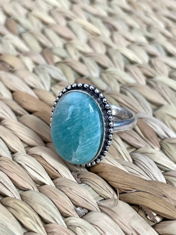 Amazonite Ring