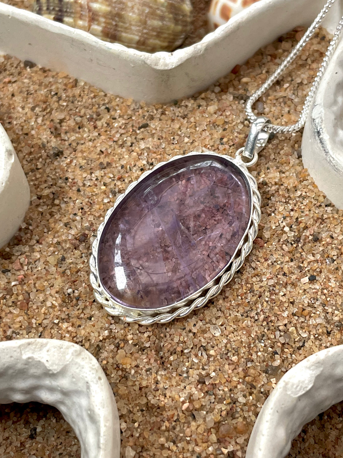 Ametrine Oval Pendant