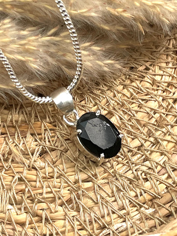 Black Tourmaline Pendant