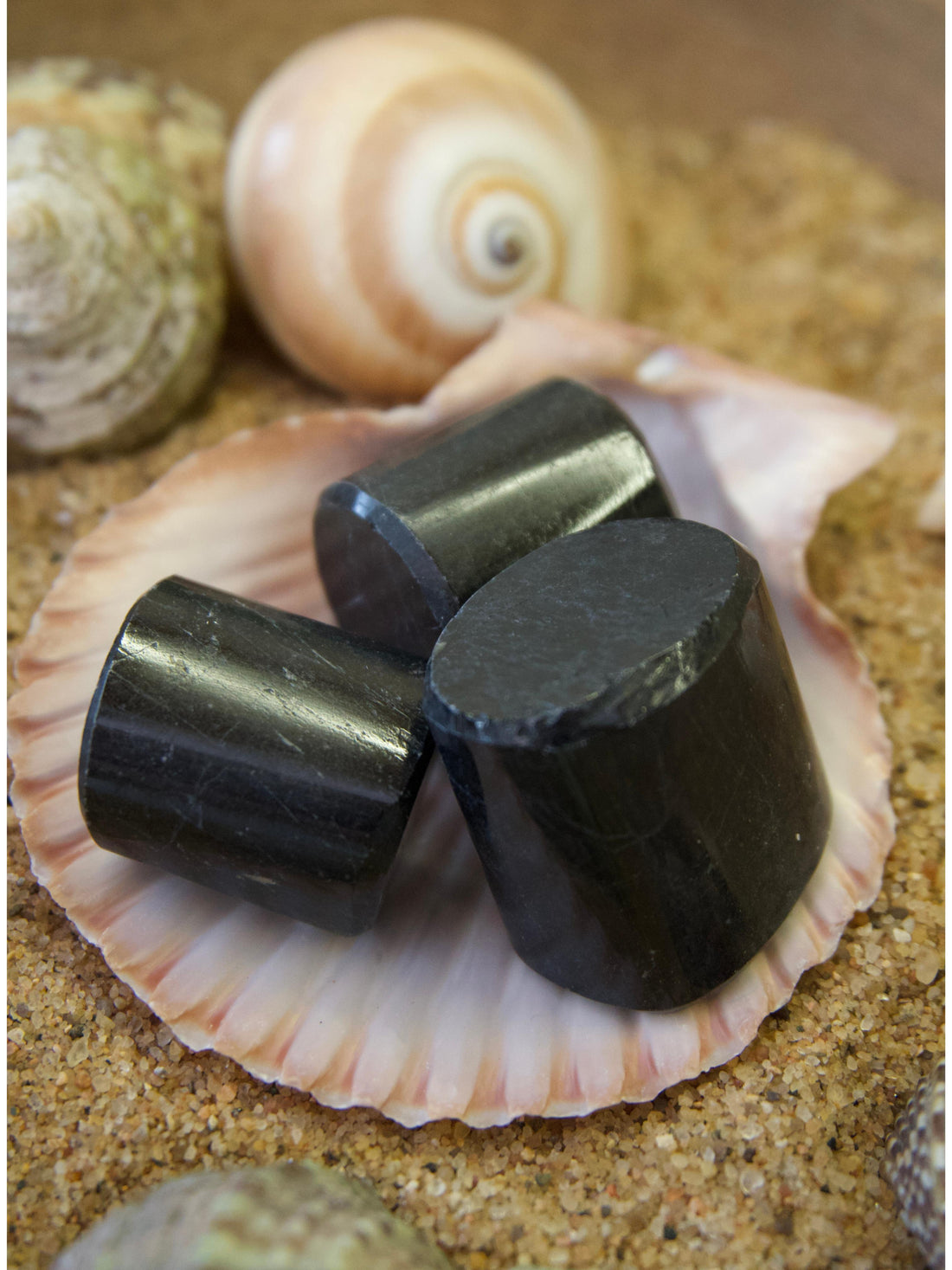 Black Tourmaline Tumbles