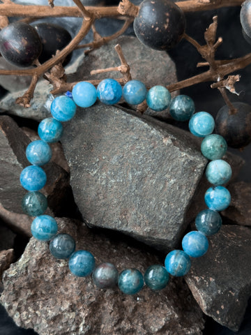 Blue Apatite Bracelet