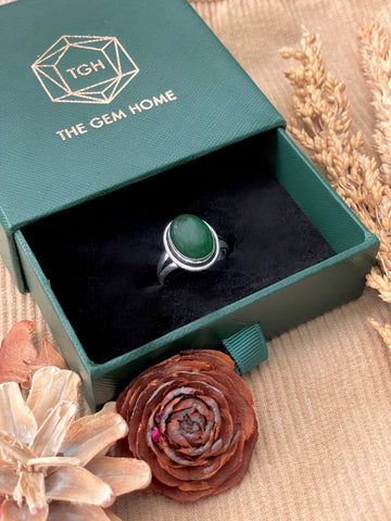 Green Jade Ring