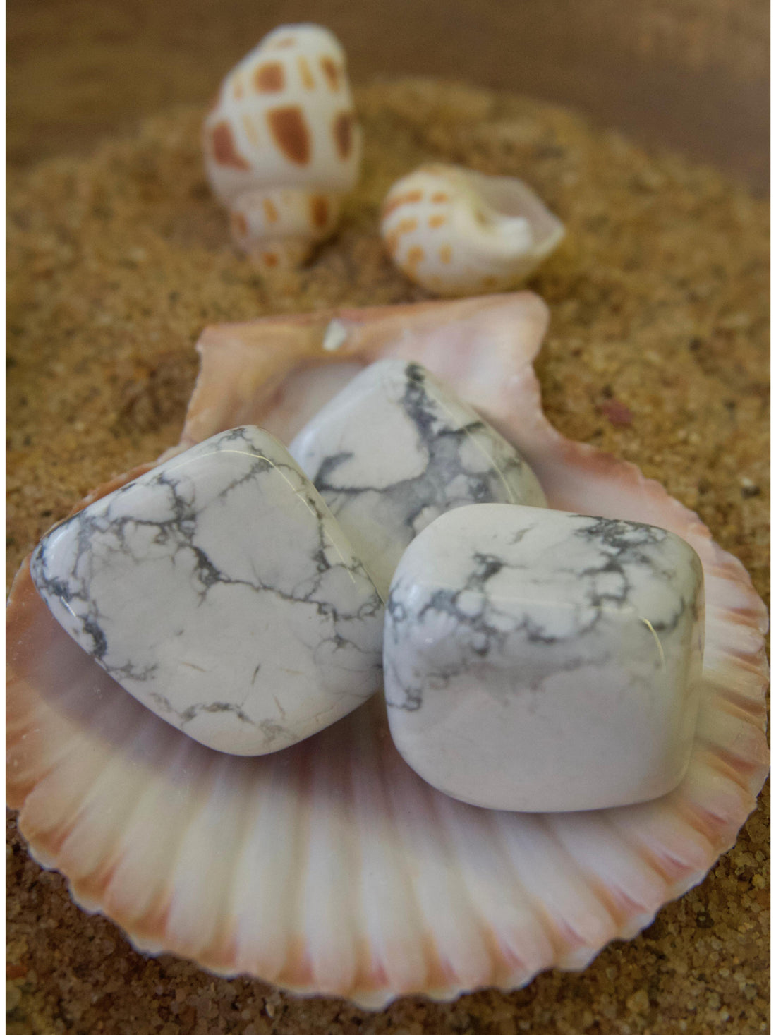 Howlite Tumbles
