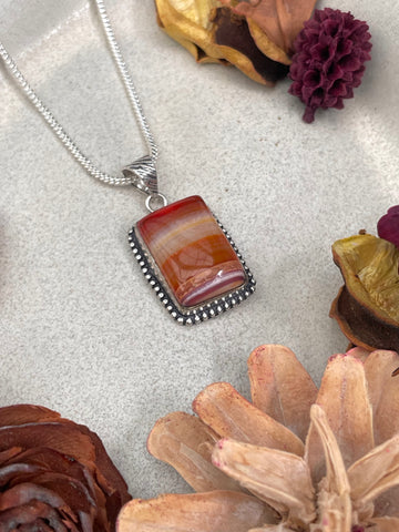 Red Carnelain Pendant