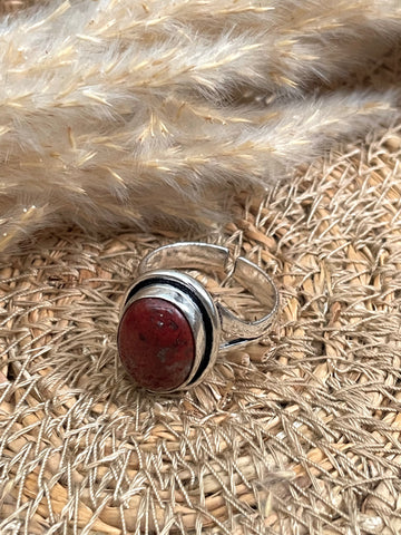 Red Jasper Ring