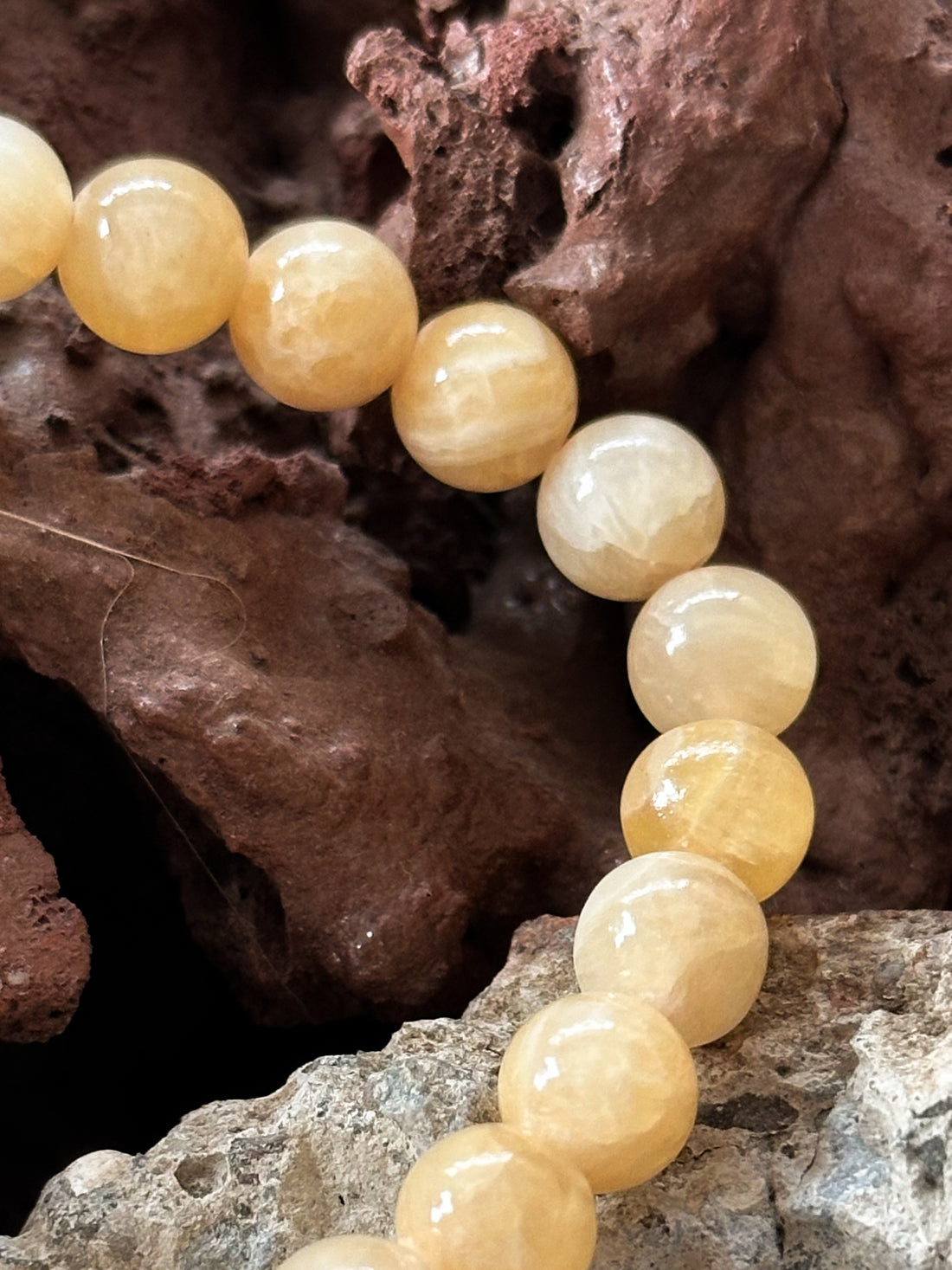 Yellow Calcite Bracelet