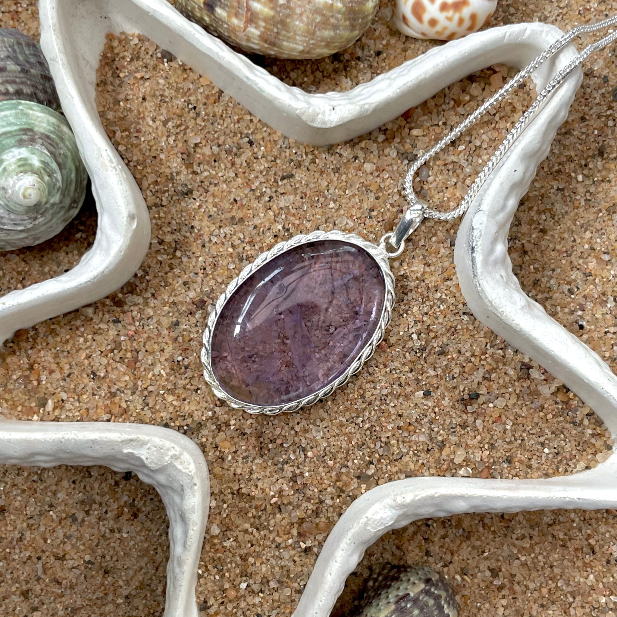 Ametrine Oval Pendant