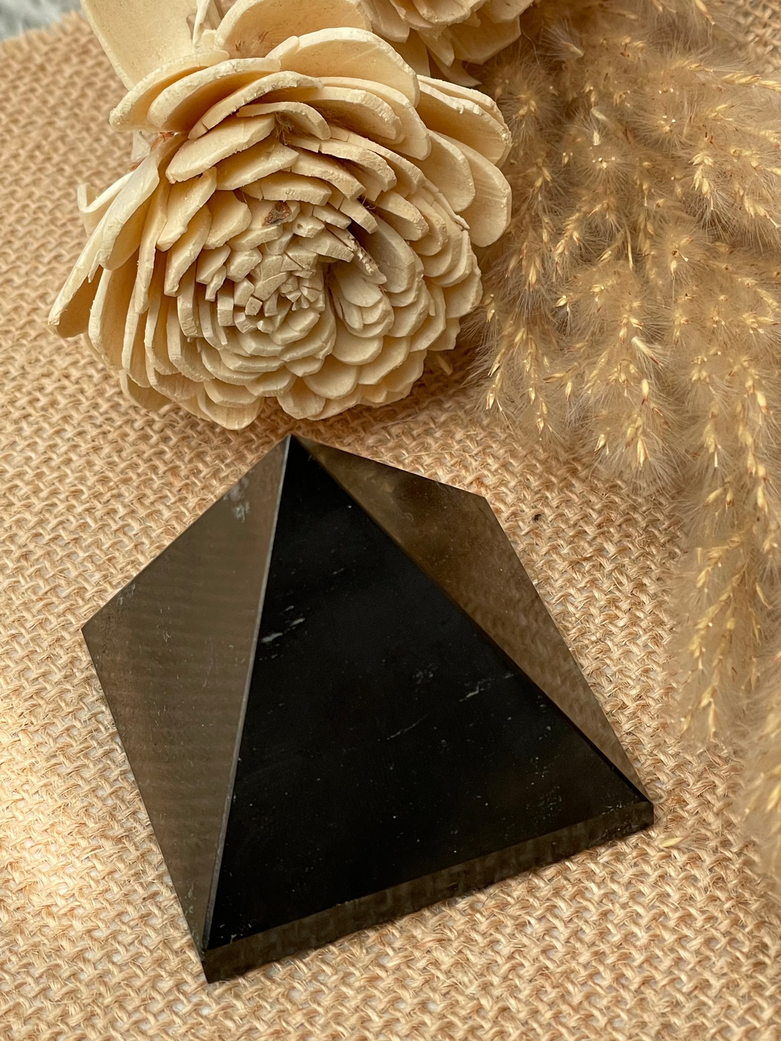 Black Tourmaline Pyramid