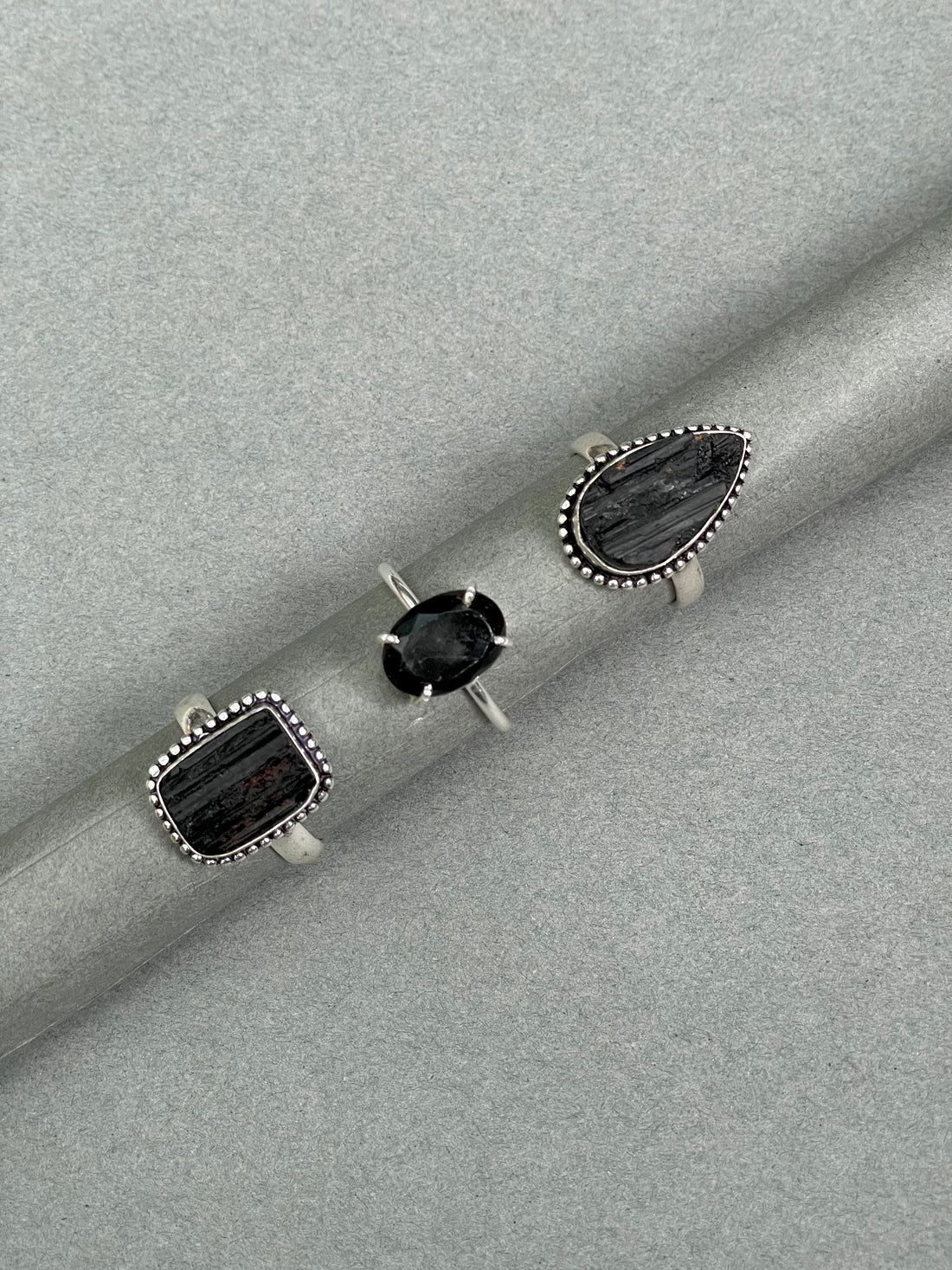 Black Tourmaline Ring