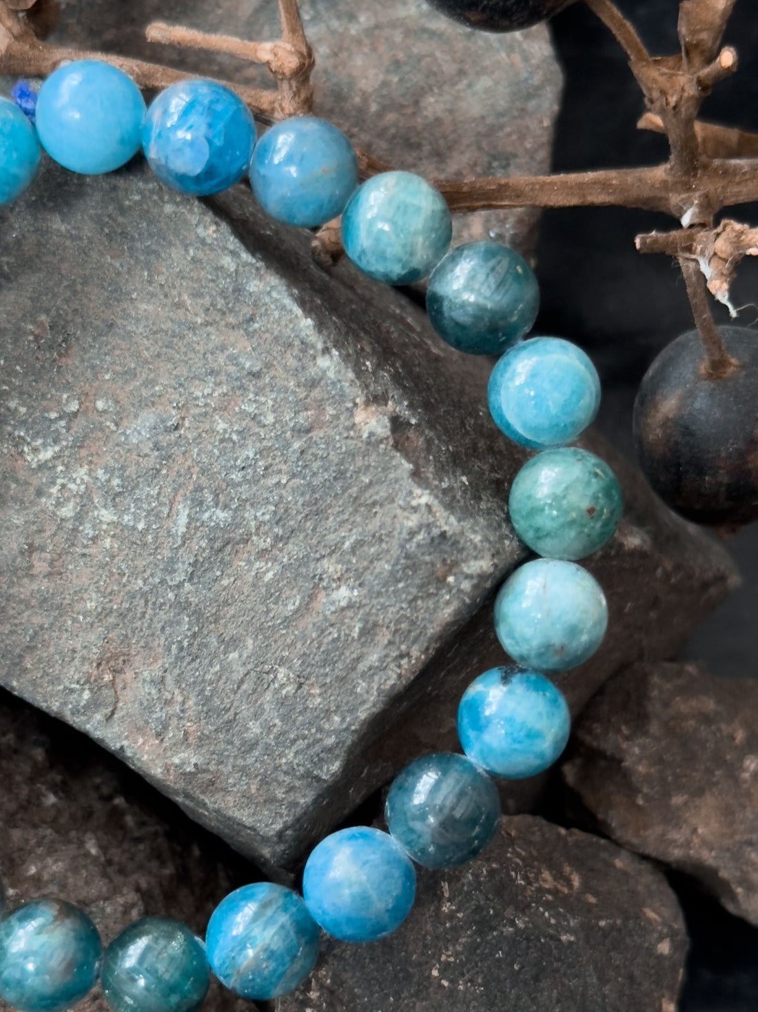 Blue Apatite Bracelet