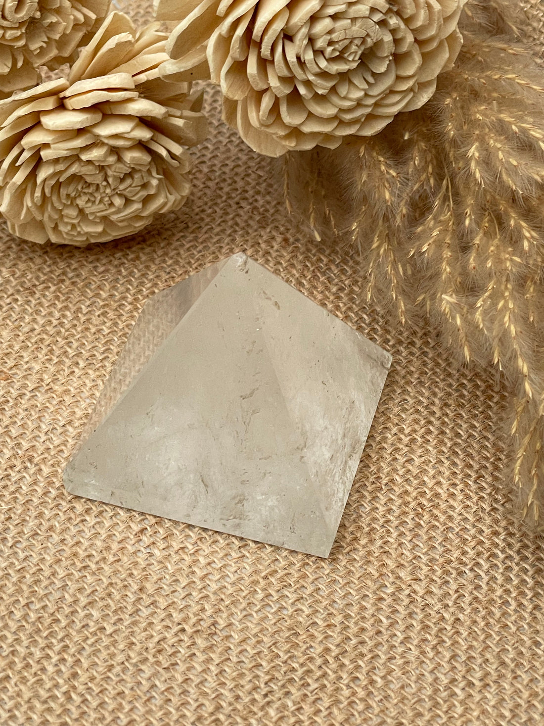 Clear Quartz Pyramid