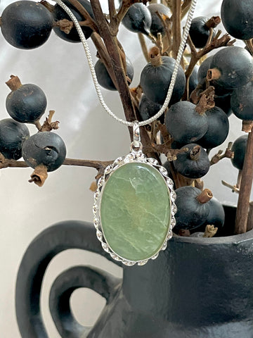Green Fluorite Pendant