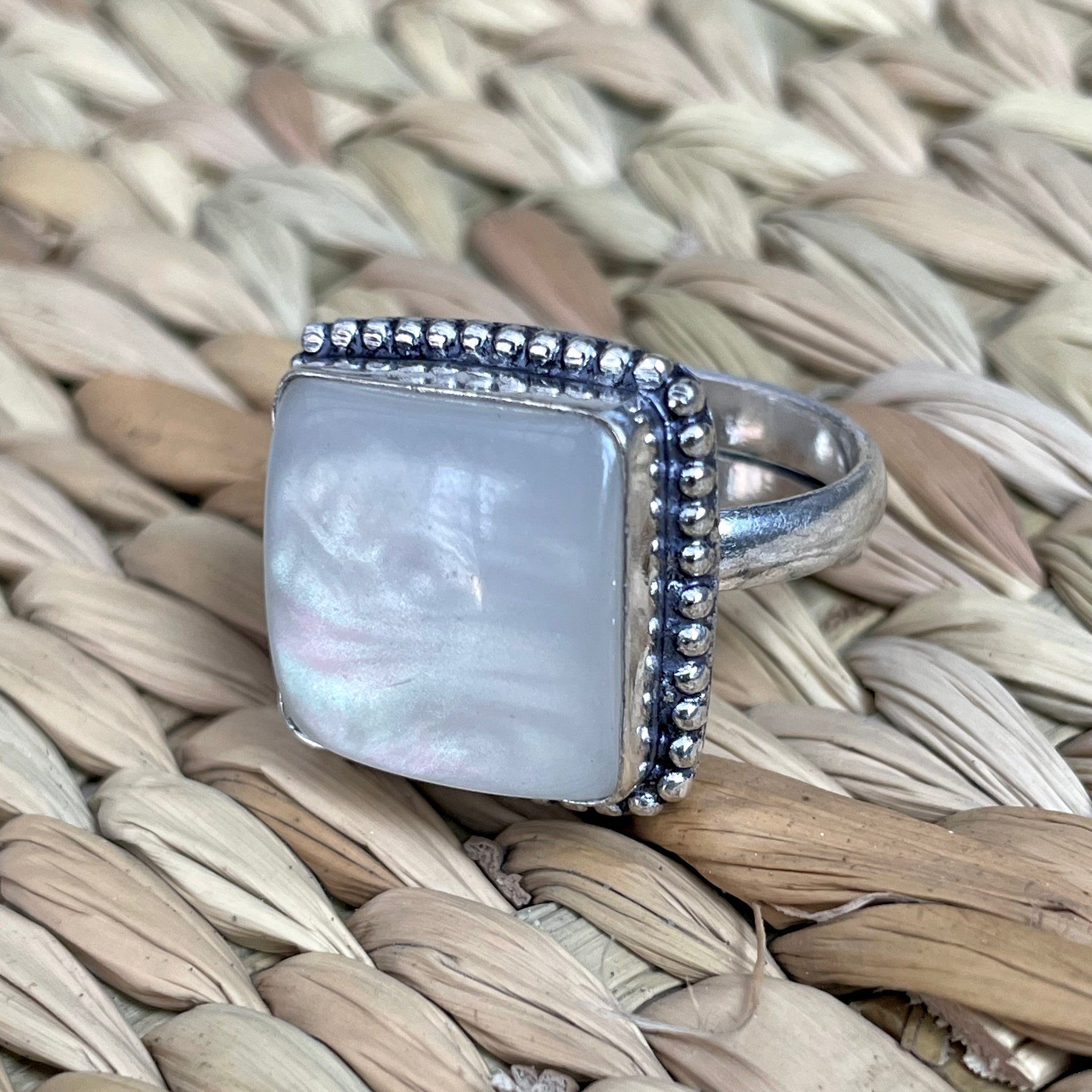 Mother of Pearl Ring