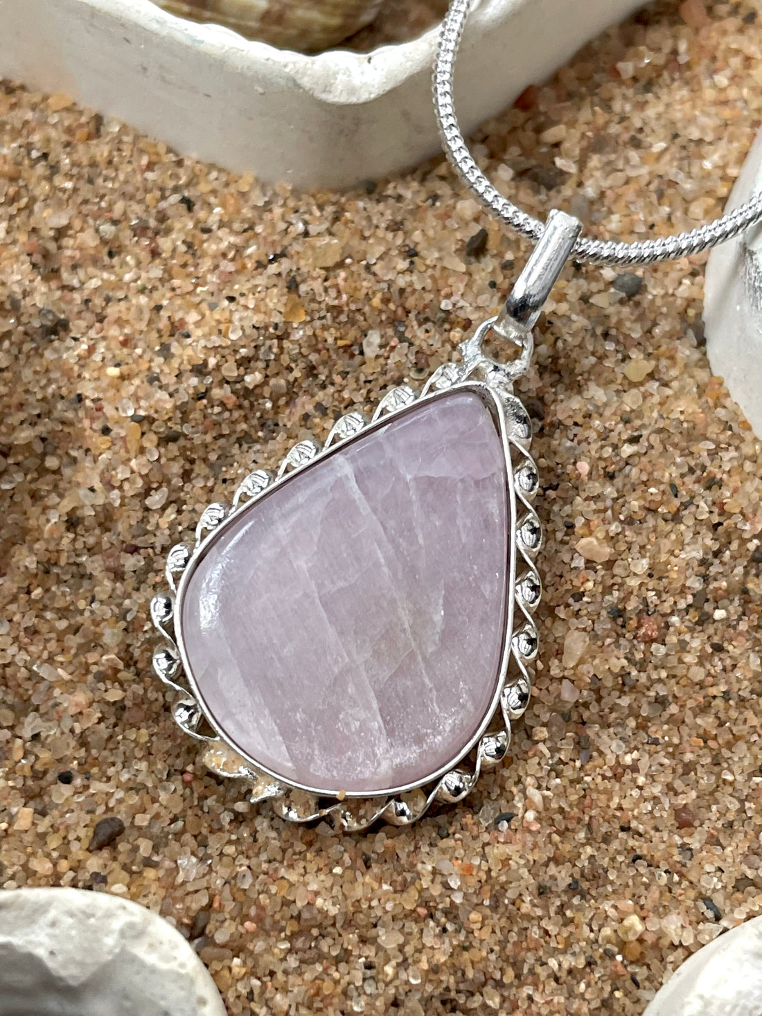 Kunzite Pear Pendant