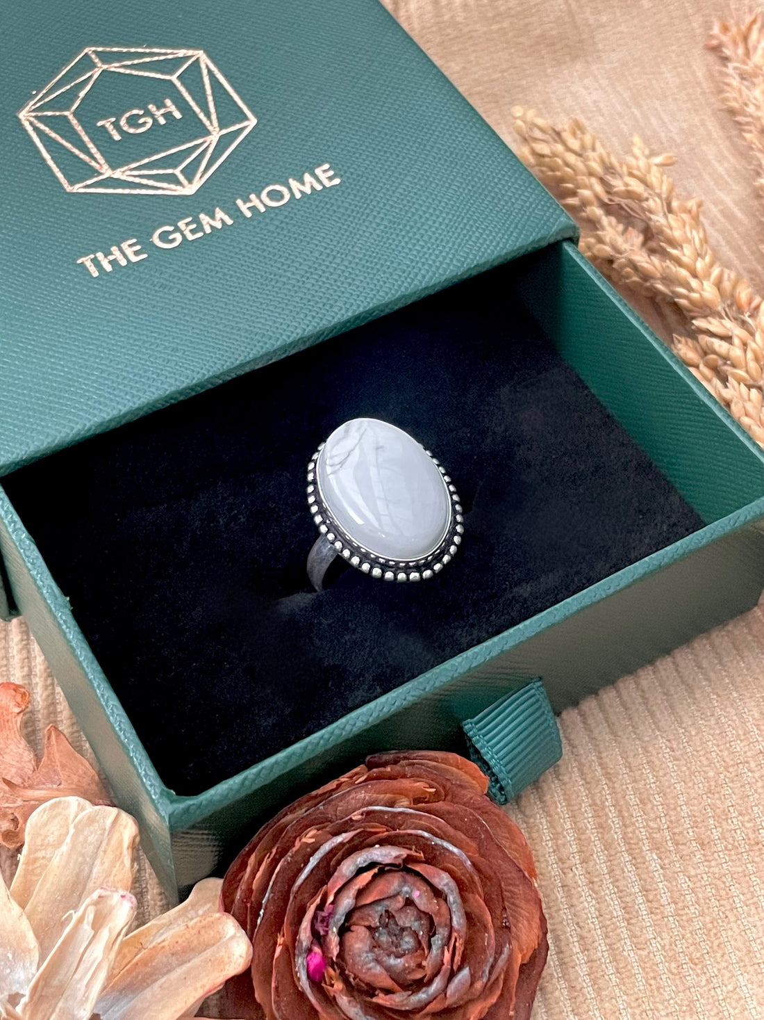 Moonstone Ring