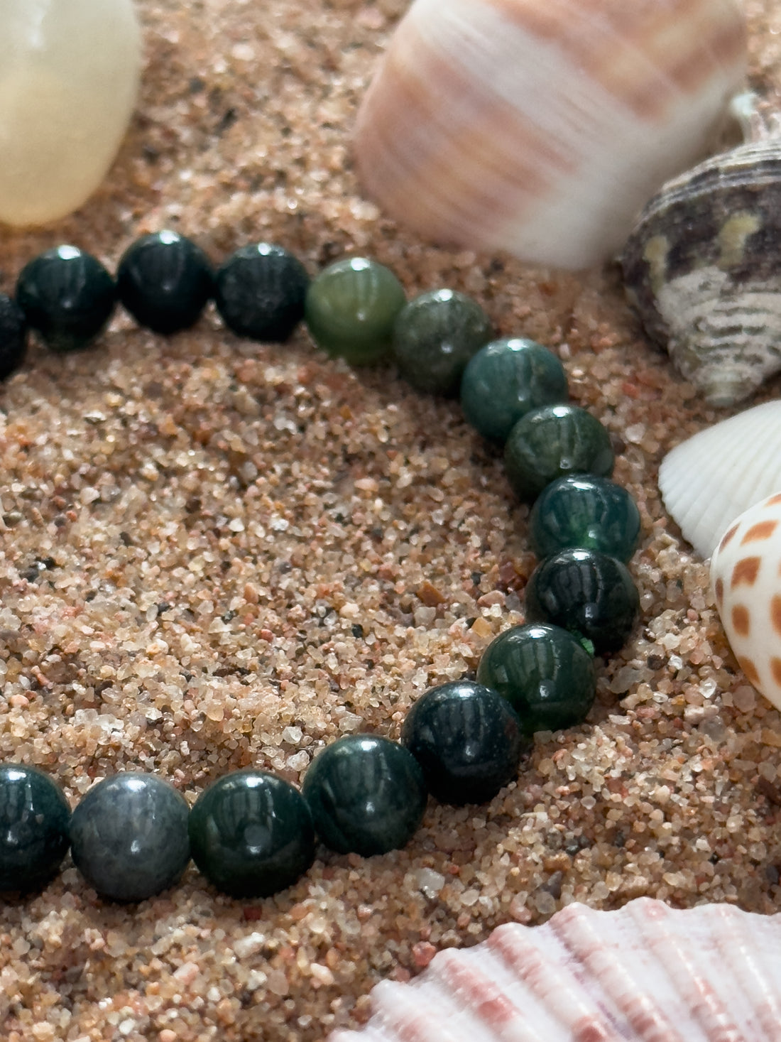 Moss Agate Bracelet