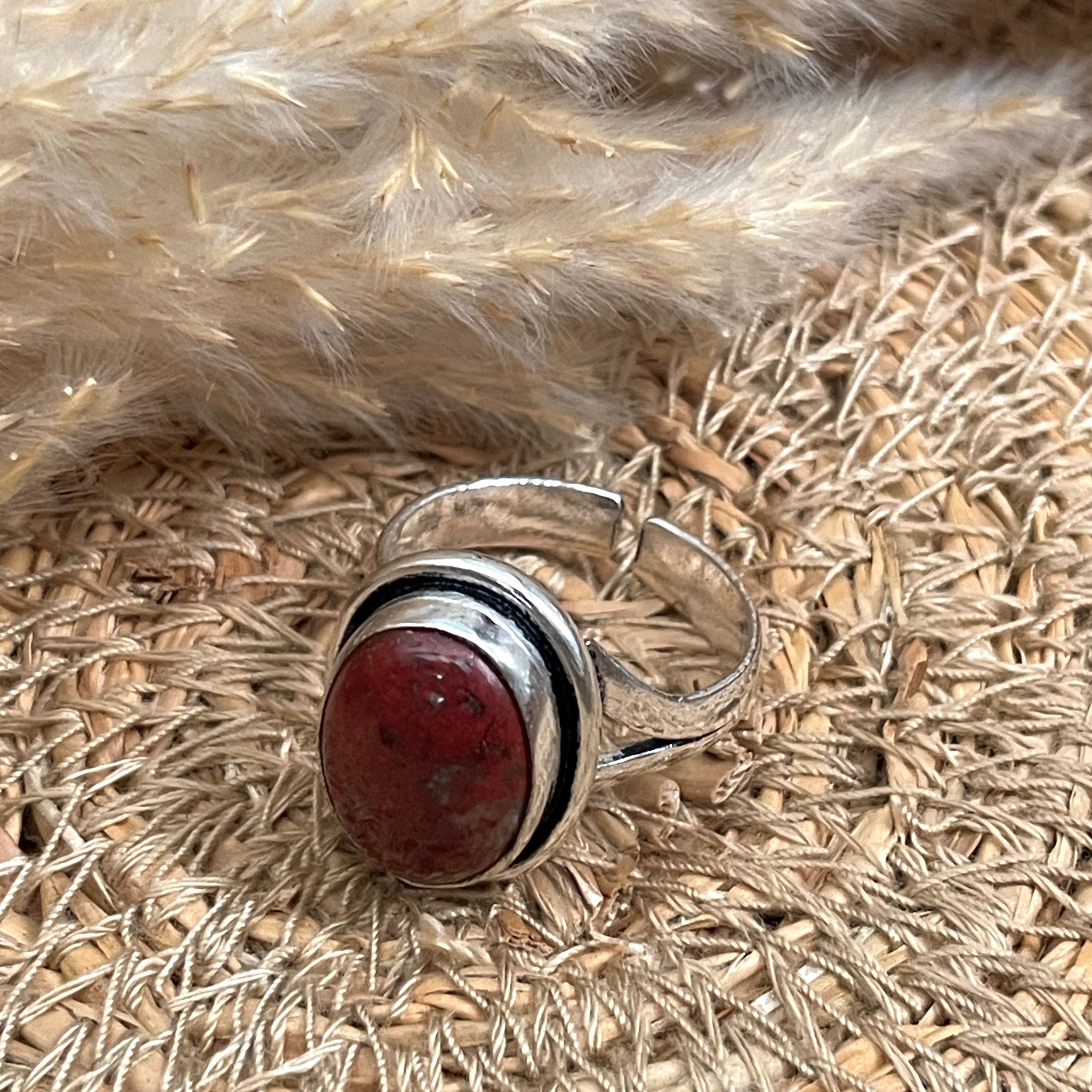 Red Jasper Ring