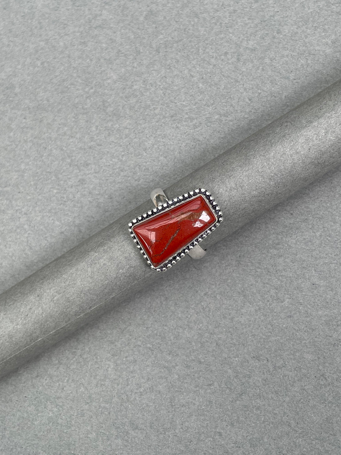 Red Jasper Ring