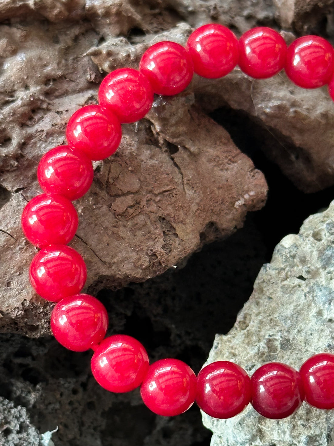 Red Coral Bracelet