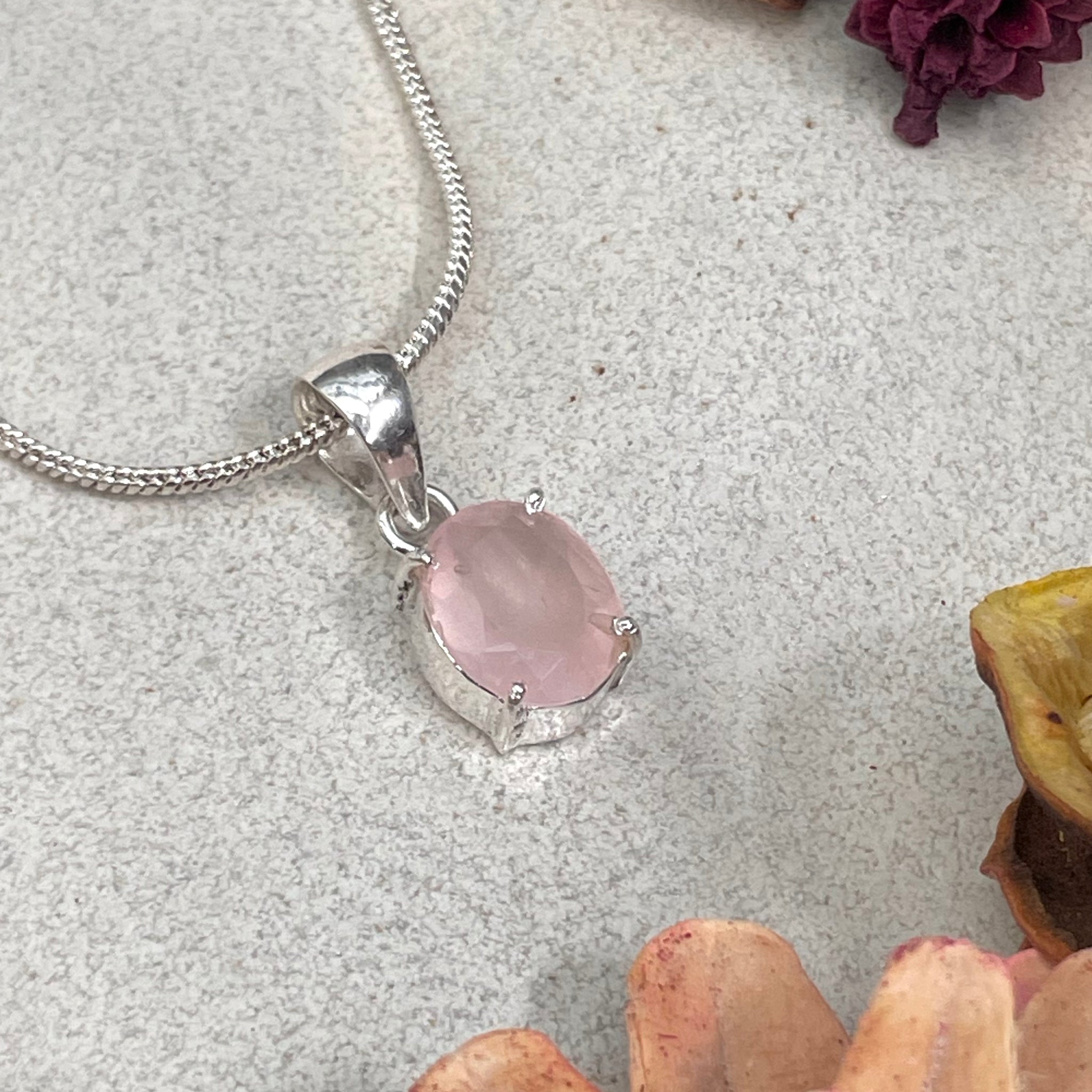 Rose Quartz Pendant