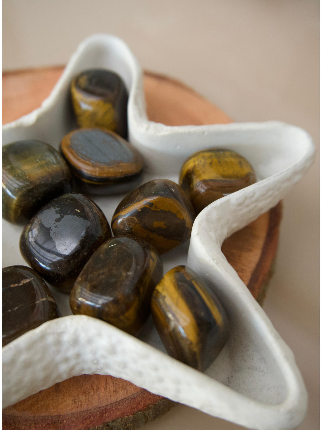 Tiger Eye Tumbles