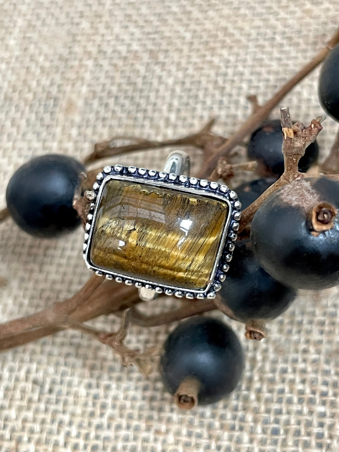 Tiger Eye Ring